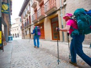 Etapa Estella - Lizarra a Los Arcos. Asociación Amigos del Camino de Santiago de Estella